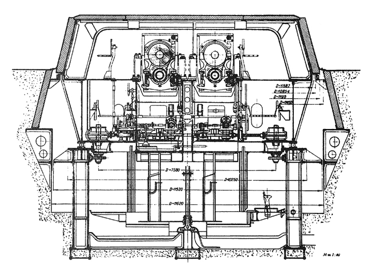 Gun Turret Cross-Section 1 