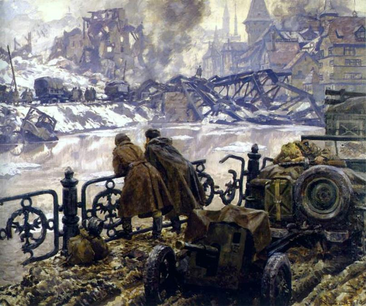 B. Nikolaev. Spring 1945