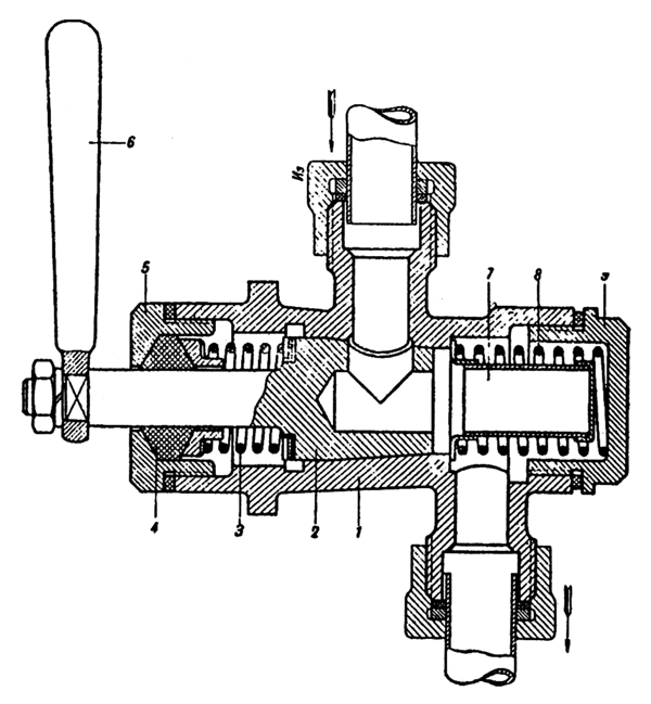 Plate 11 - Fuel distribution cock