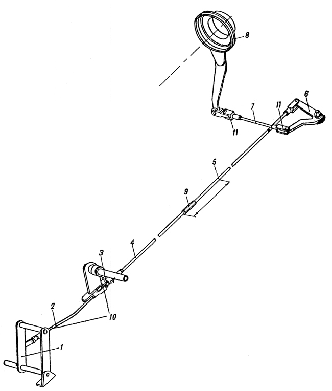 Plate 26 - Engine Clutch Control Linkage