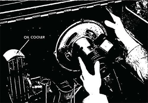 Figure 28—Removing Fan and Fan Housing With Generator Assembly