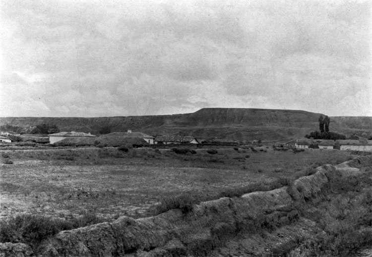 Almatamak village on the advance path of the d'Autemarre brigade from General Bosquet division