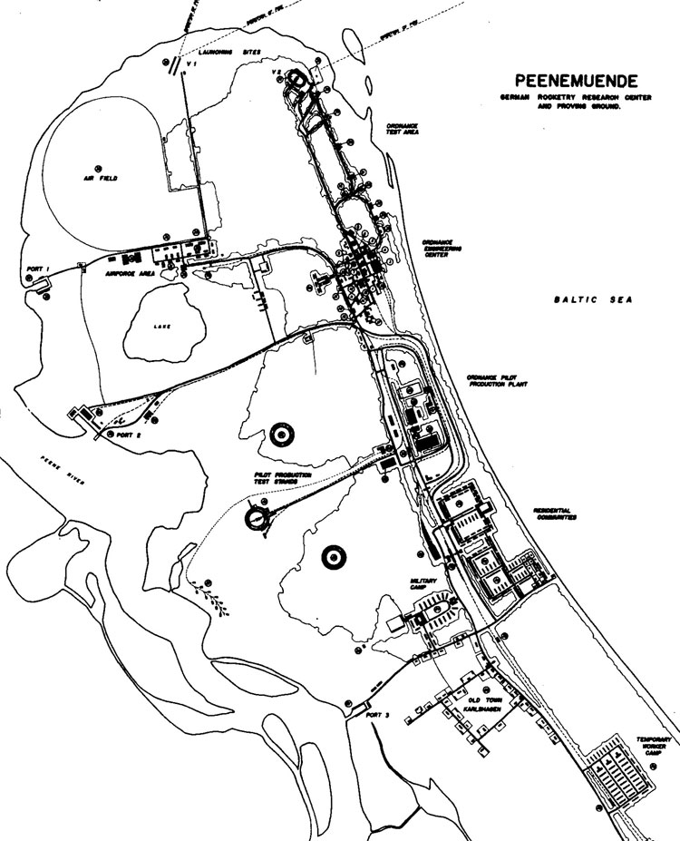 Peenemuende. German Rocketry Research Center and Proving Ground 